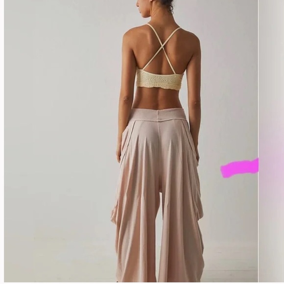 Free  People Summer Slumbers Pants in “Rose Dust” - Picture 5 of 11